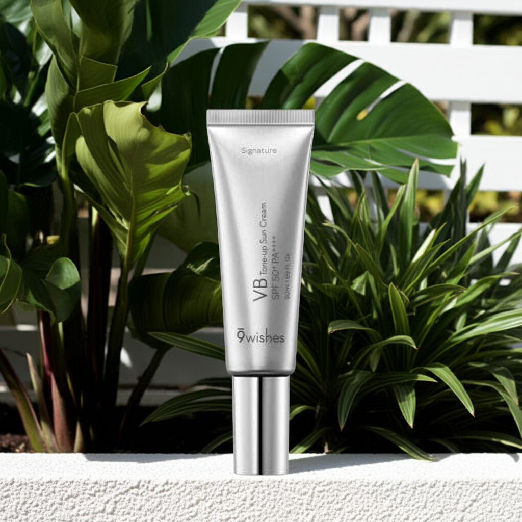 9wishes VB Tone-Up Sun Cream Signature SPF50+ PA++++ 50ml